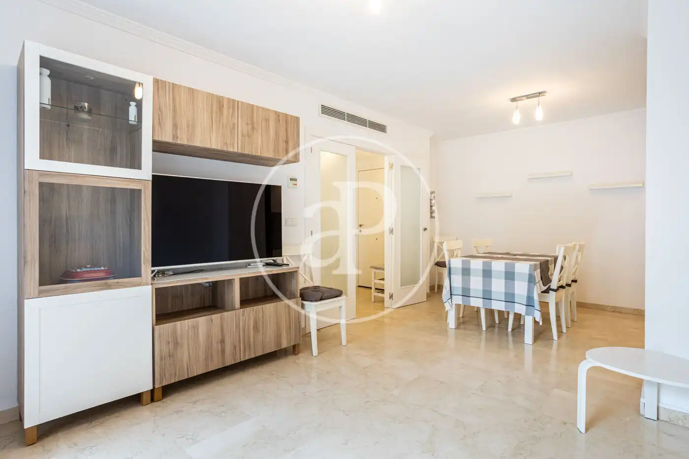 Sala de estar de Piso de alquiler en Valencia con Aire acondicionado, Calefacción y Jardín privado
