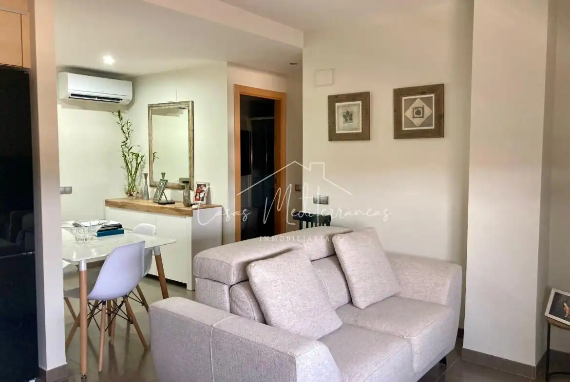 Sala de estar de Piso en venta en Deltebre con Aire acondicionado y Piscina comunitaria