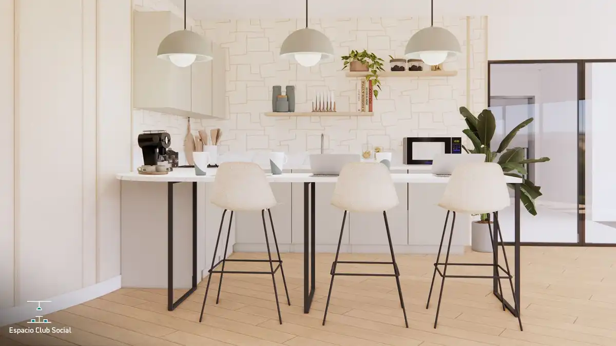 Kitchen of Apartments for sale in Mijas  with Air Conditioner, Private garden and Terrace