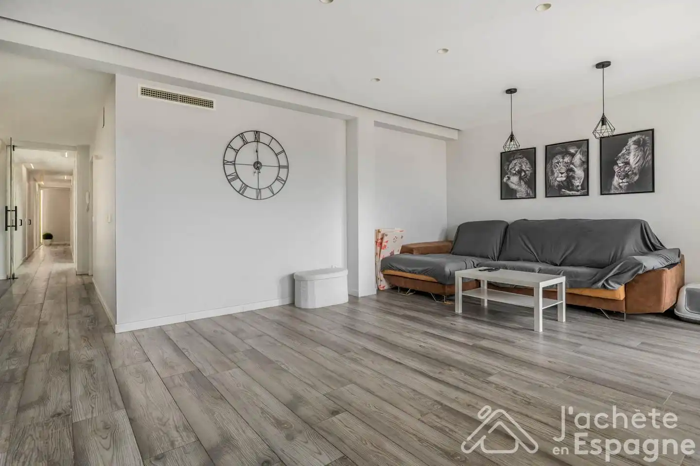 Sala d'estar de Pis en venda en L'Alcúdia amb Calefacció i Balcó