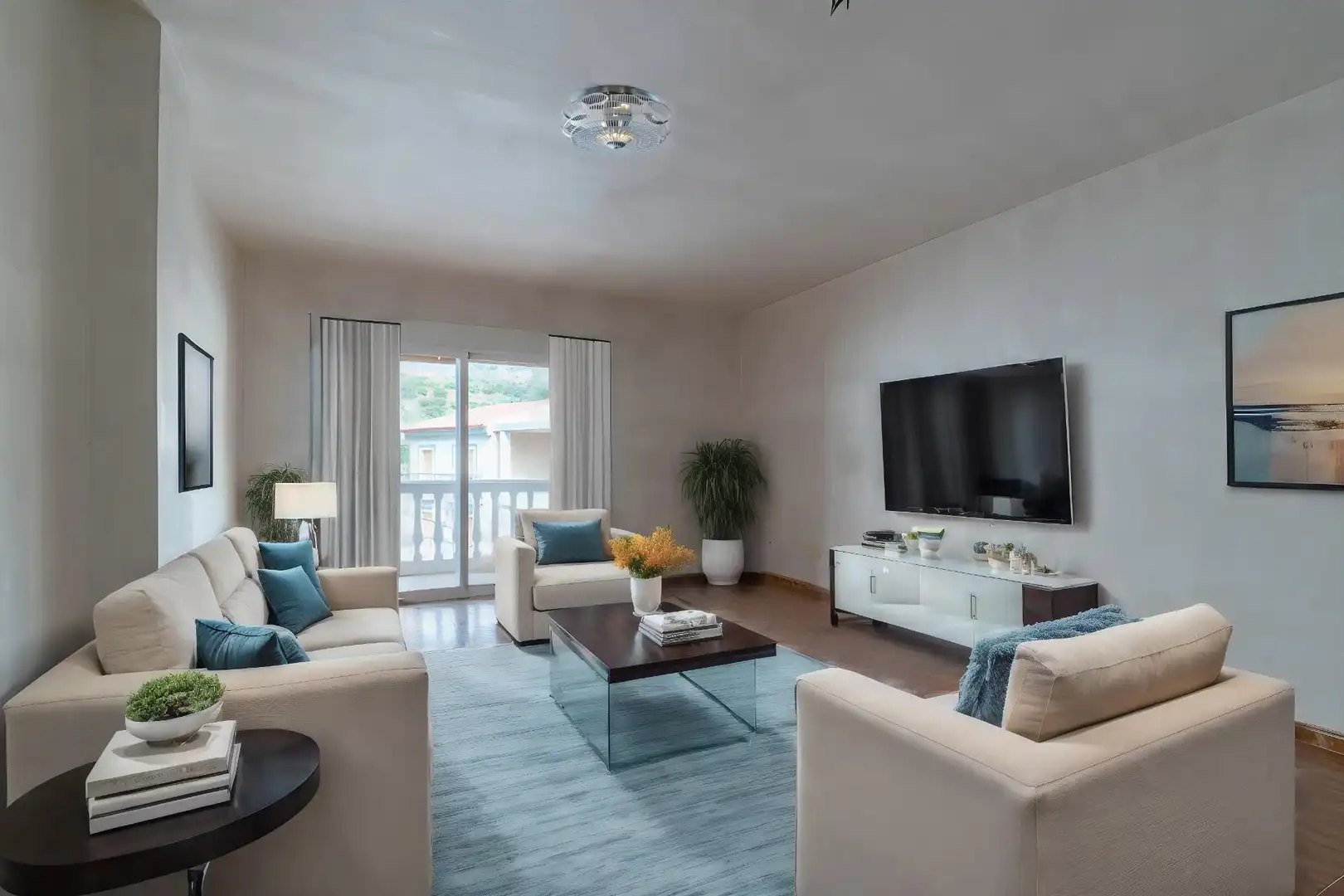 Living room of Flat for sale in Ítrabo  with Private garden