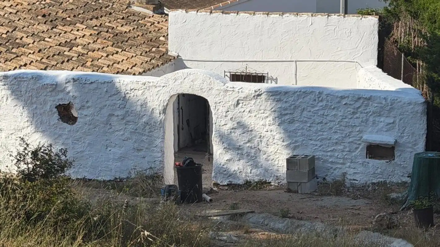 Vista exterior de Finca rústica en venda en Jávea / Xàbia amb Calefacció
