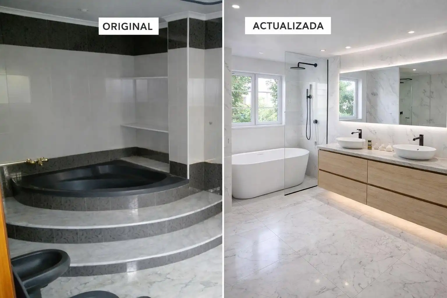 Baño de Casa o chalet en venta en Murcia con Aire acondicionado, Jardín privado y Piscina