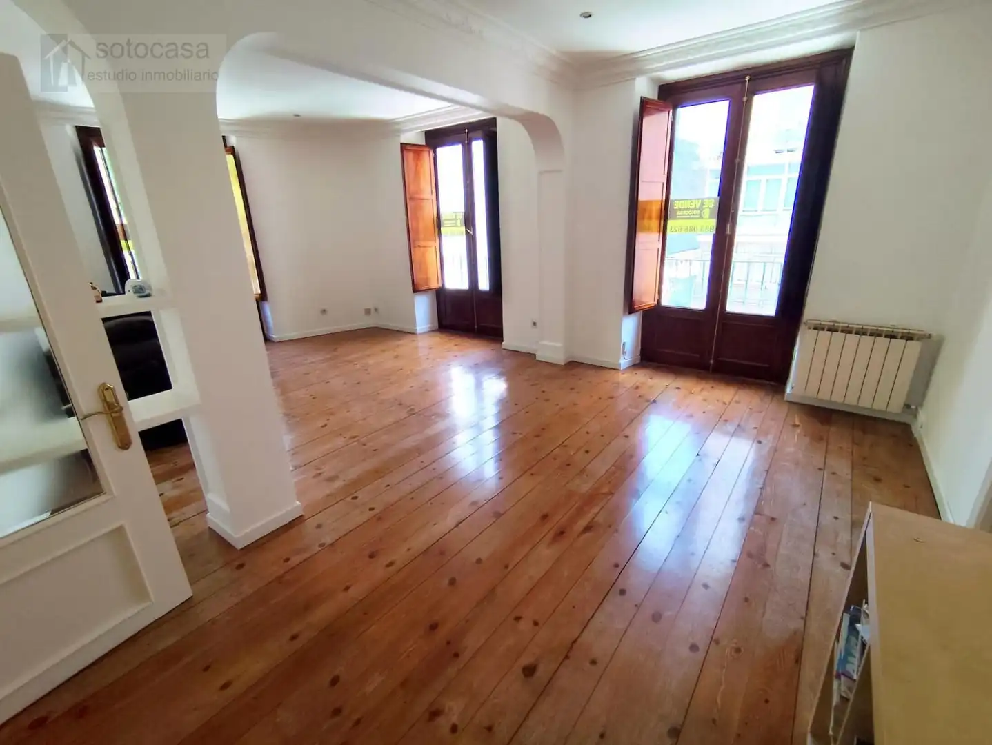 Sala d'estar de Pis en venda en Valladolid amb Calefacció i Terrassa