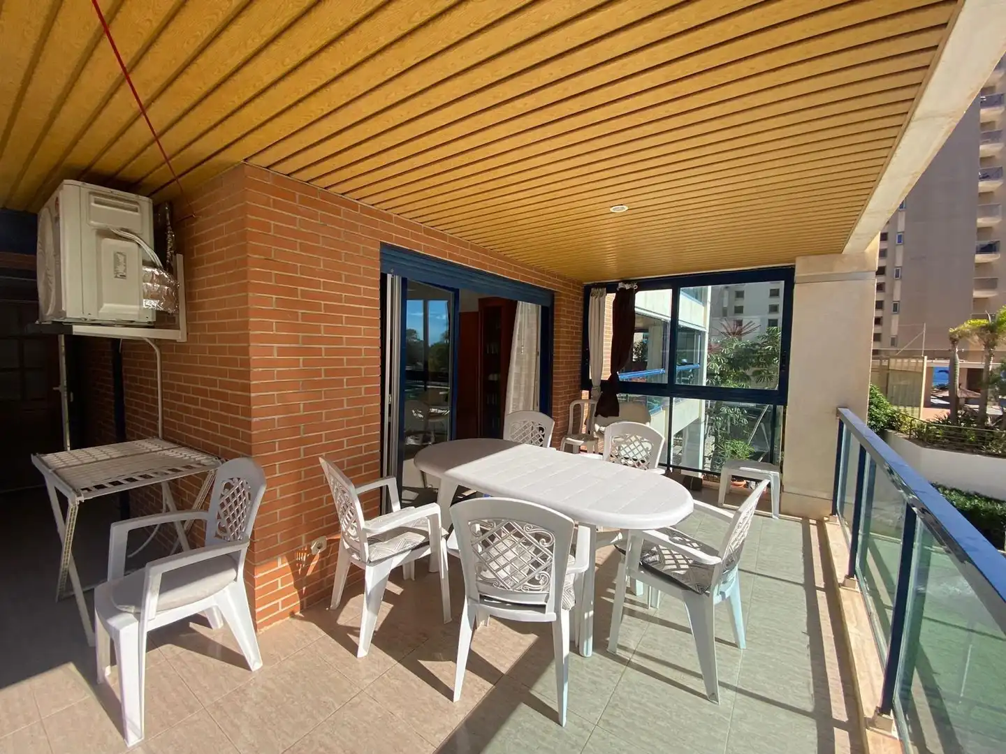 Terrassa de Apartament en venda en Calpe / Calp amb Terrassa i Piscina comunitària