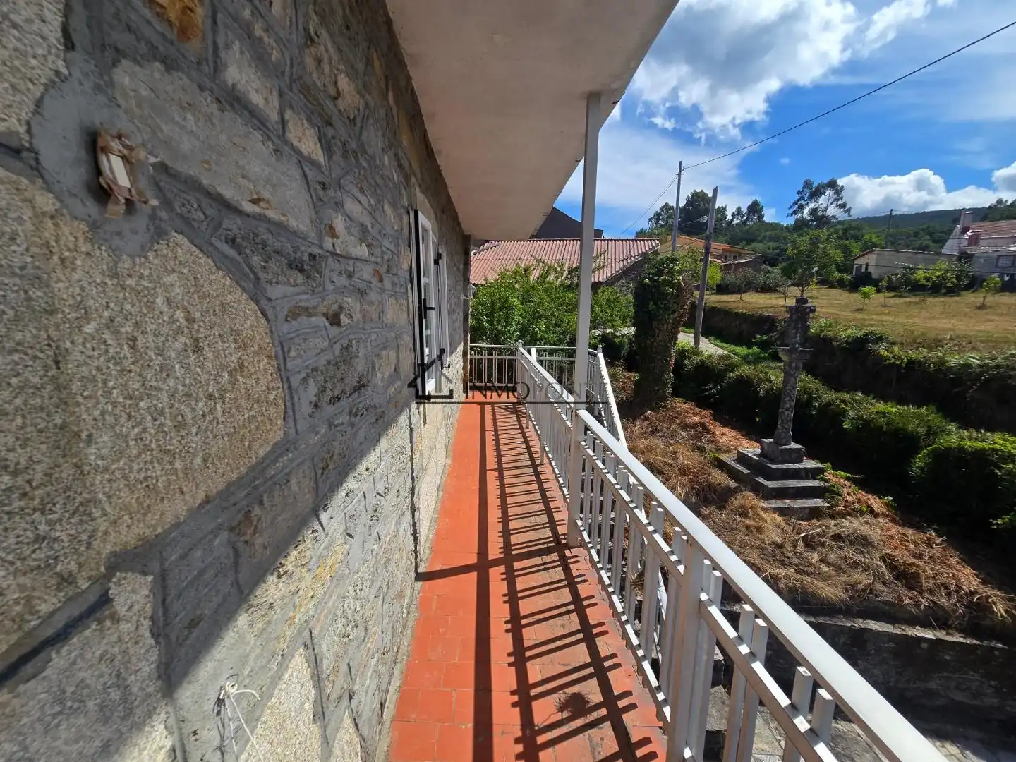 Terrassa de Casa o xalet en venda en Forcarei amb Calefacció, Jardí privat i Terrassa