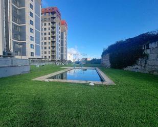 Swimming pool of Flat for sale in Vigo   with Air Conditioner, Terrace and Swimming Pool