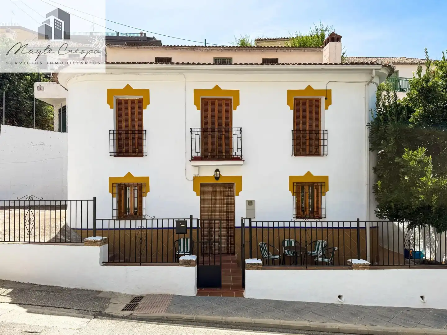 Exterior view of Houses for sale in Pinos Genil  with Heating, Private garden and Terrace