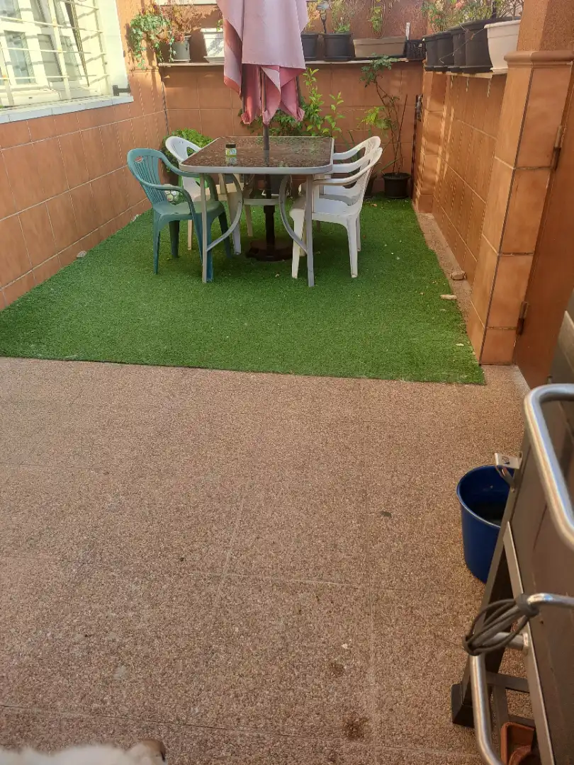 Terraza de Casa adosada en venta en Mataró con Aire acondicionado, Calefacción y Parquet