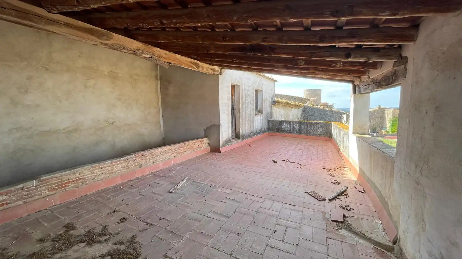 Terrace of Country homes for sale in Regencós  with Terrace and Storage room