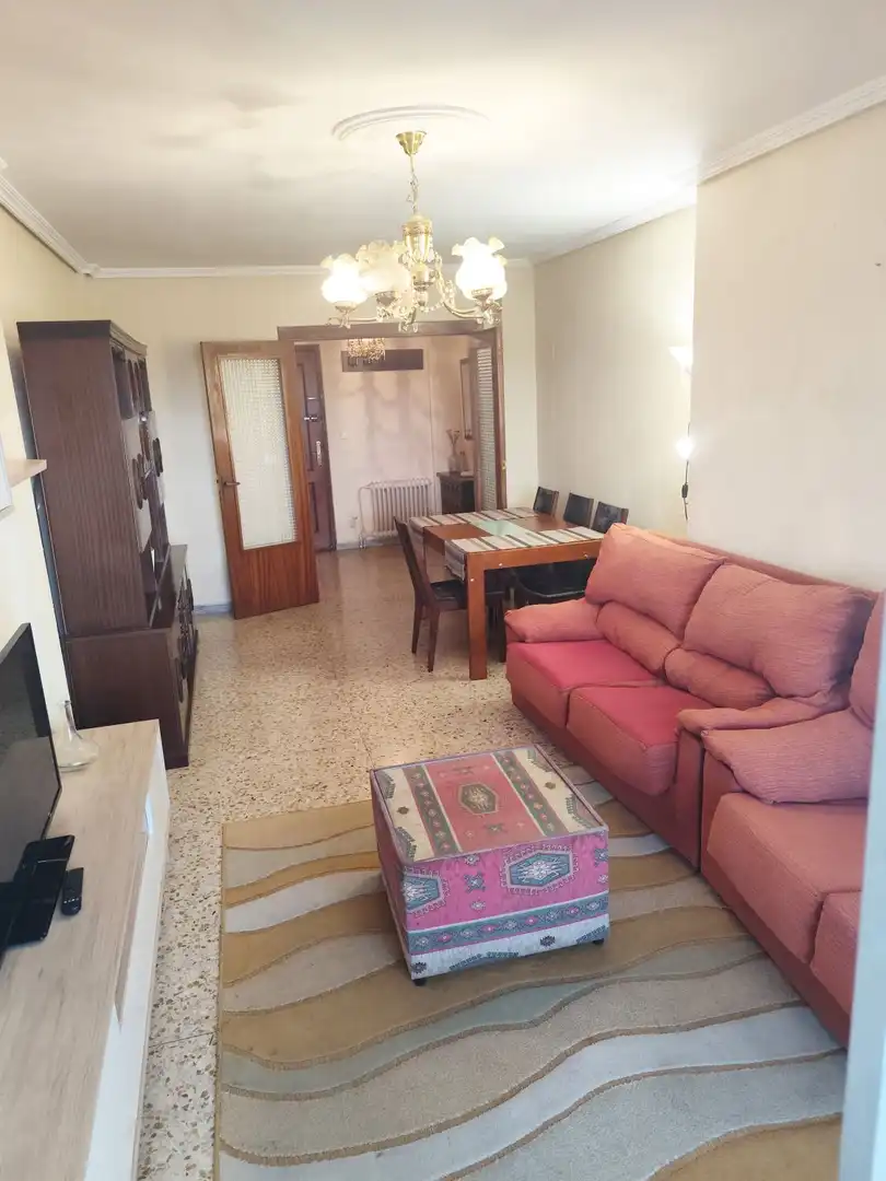 Wohnzimmer von Wohnung zum Verkauf in Palencia mit Heizung und Terrasse