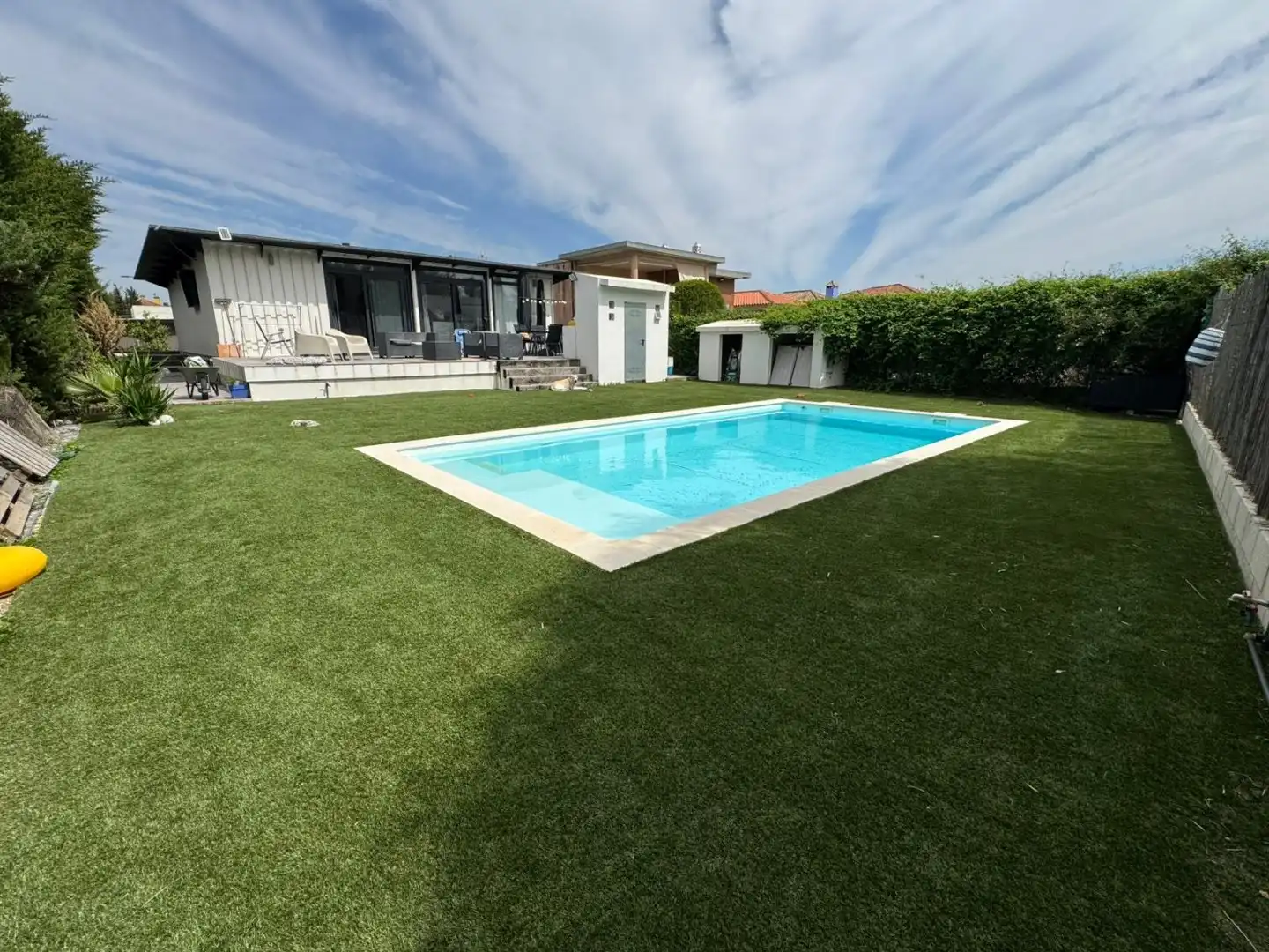 Piscina de Casa o xalet en venda en Bollullos de la Mitación amb Aire condicionat, Calefacció i Traster