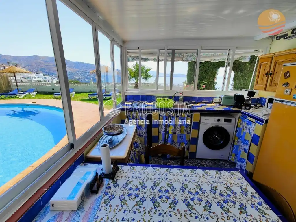 Terrace of Houses for sale in Almuñécar  with Private garden, Terrace and Swimming Pool