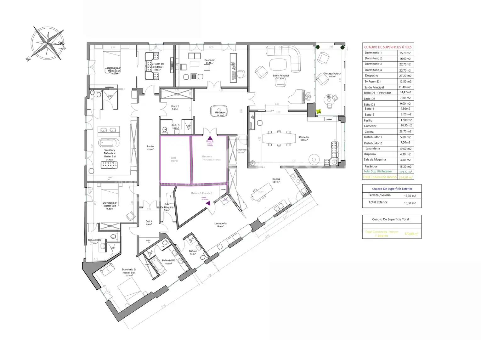 Piso con ascensor en venta en Sarrià - Sant Gervasi, imagen 60