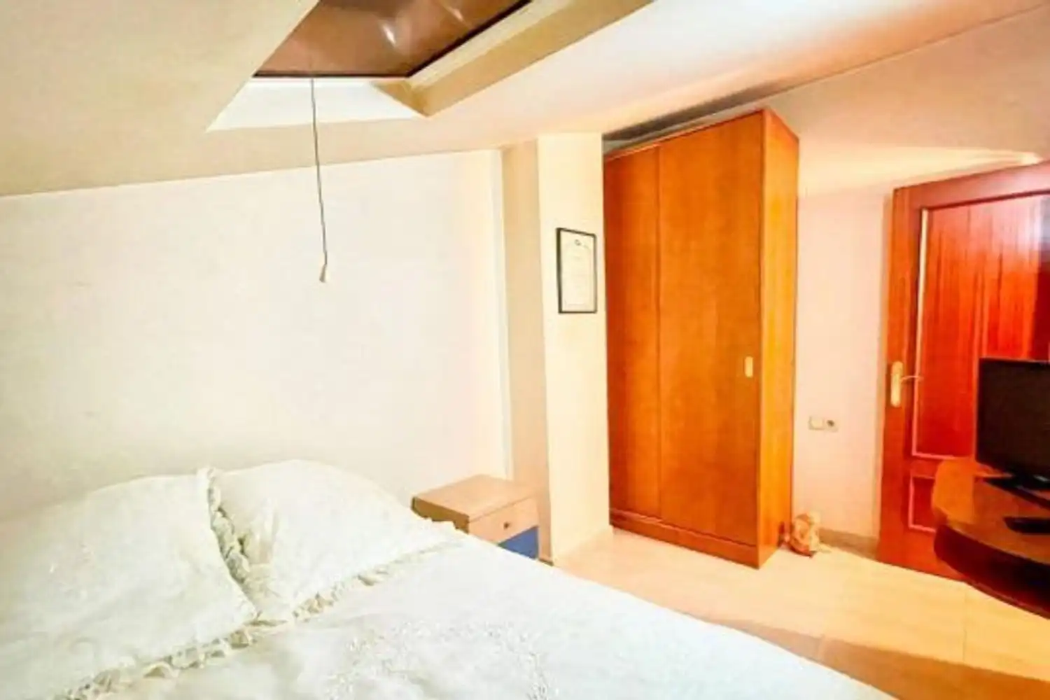 Bedroom of Flat for sale in Figueres  with Air Conditioner and Terrace