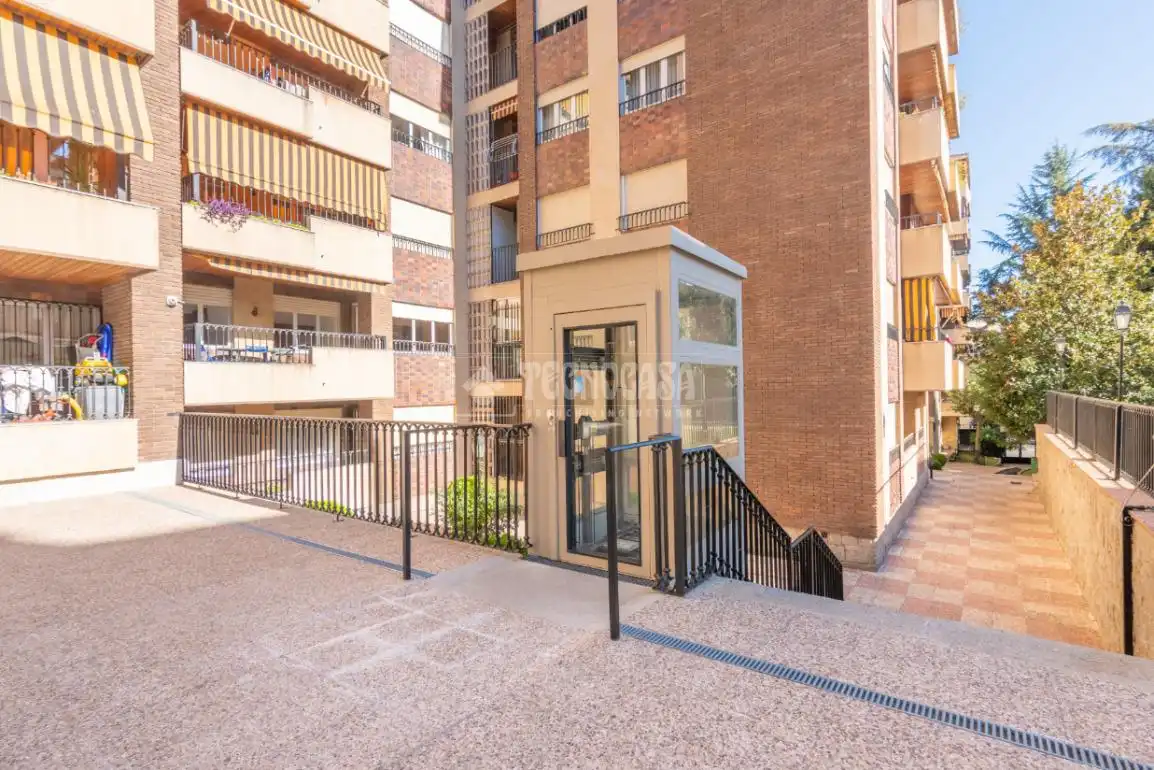 Vista exterior de Piso en venta en Salamanca con Aire acondicionado, Calefacción y Jardín privado