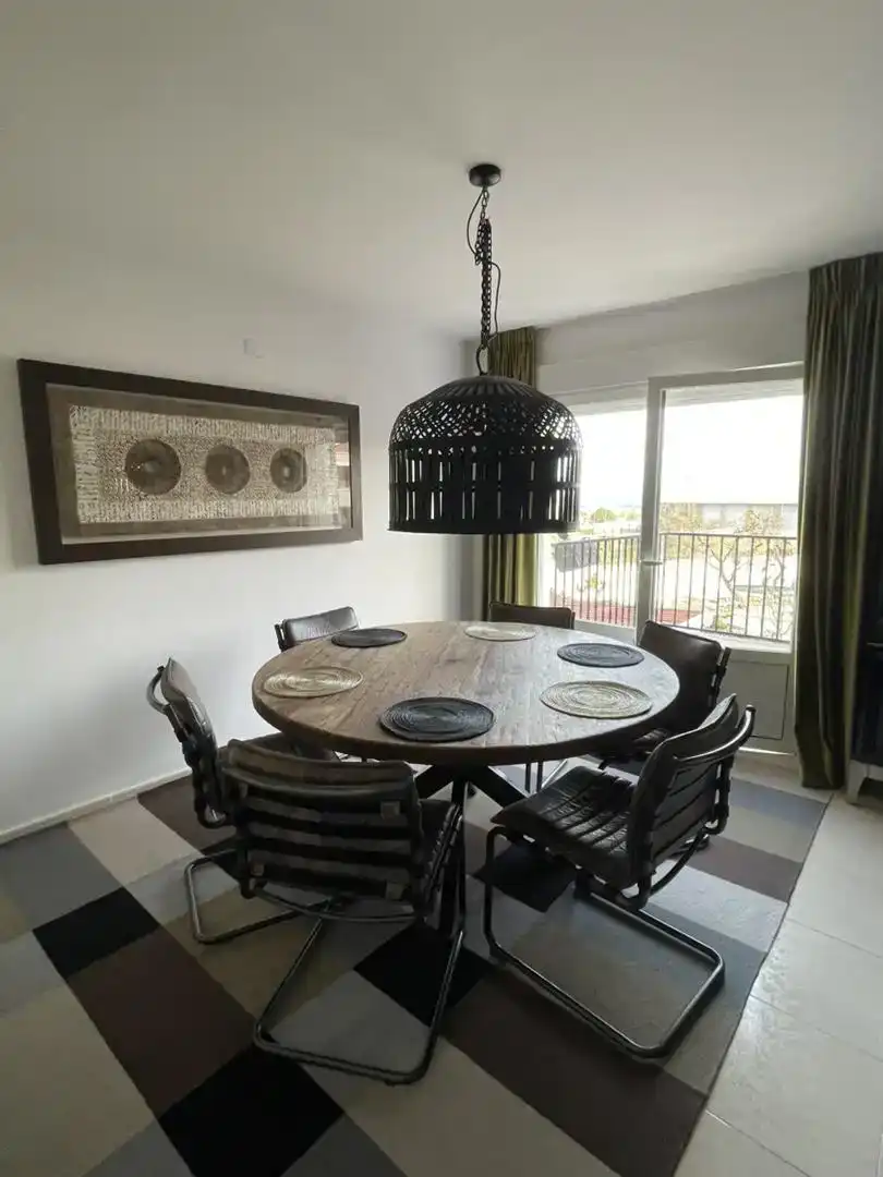 Menjador de Casa adosada en venda en Altea amb Aire condicionat, Jardí privat i Parquet