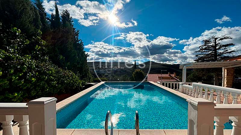 Swimming pool of House or chalet for sale in Turís  with Heating, Private garden and Terrace