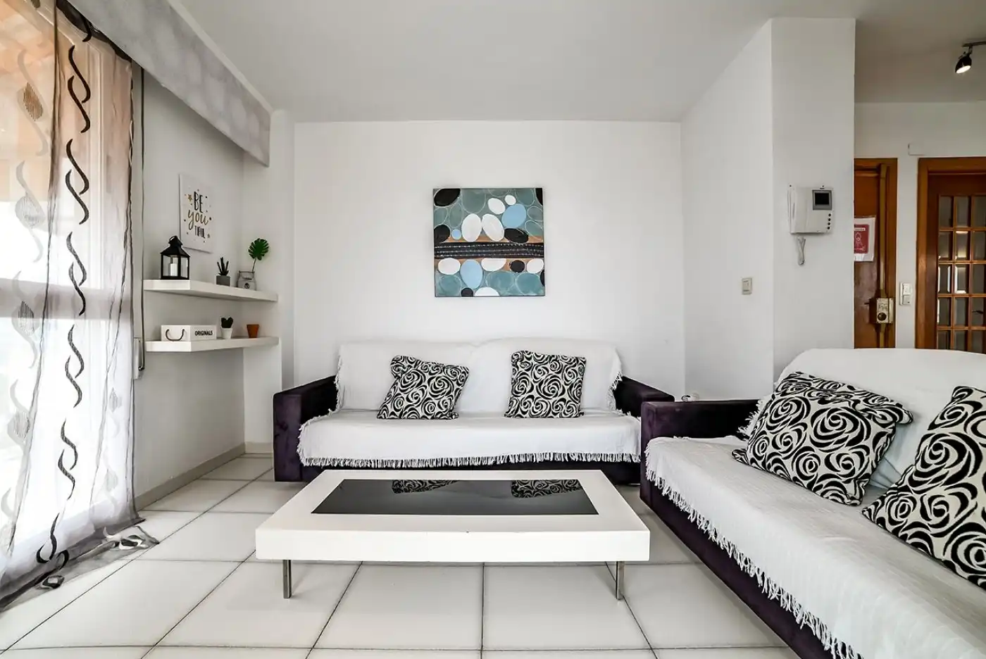 Sala d'estar de Àtic en venda en Calpe / Calp amb Terrassa