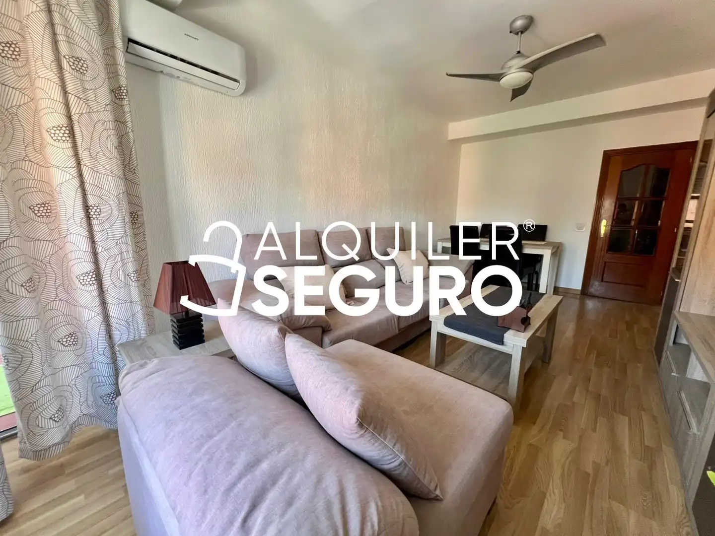 Sala d'estar de Pis de lloguer en Alcobendas amb Aire condicionat, Calefacció i Terrassa