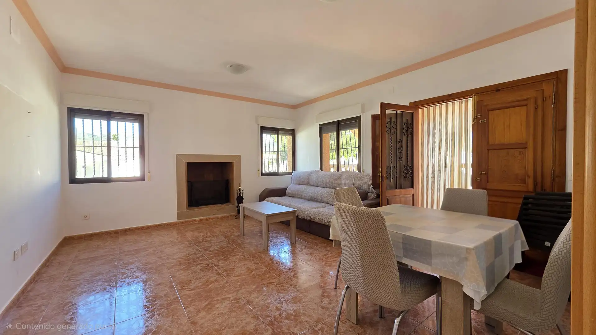 Sala d'estar de Casa o xalet en venda en Gandia amb Jardí privat i Terrassa