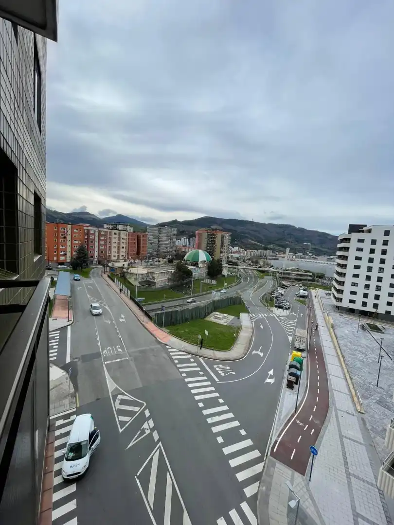 Exterior view of Flat for sale in Barakaldo   with Heating, Parquet flooring and Terrace