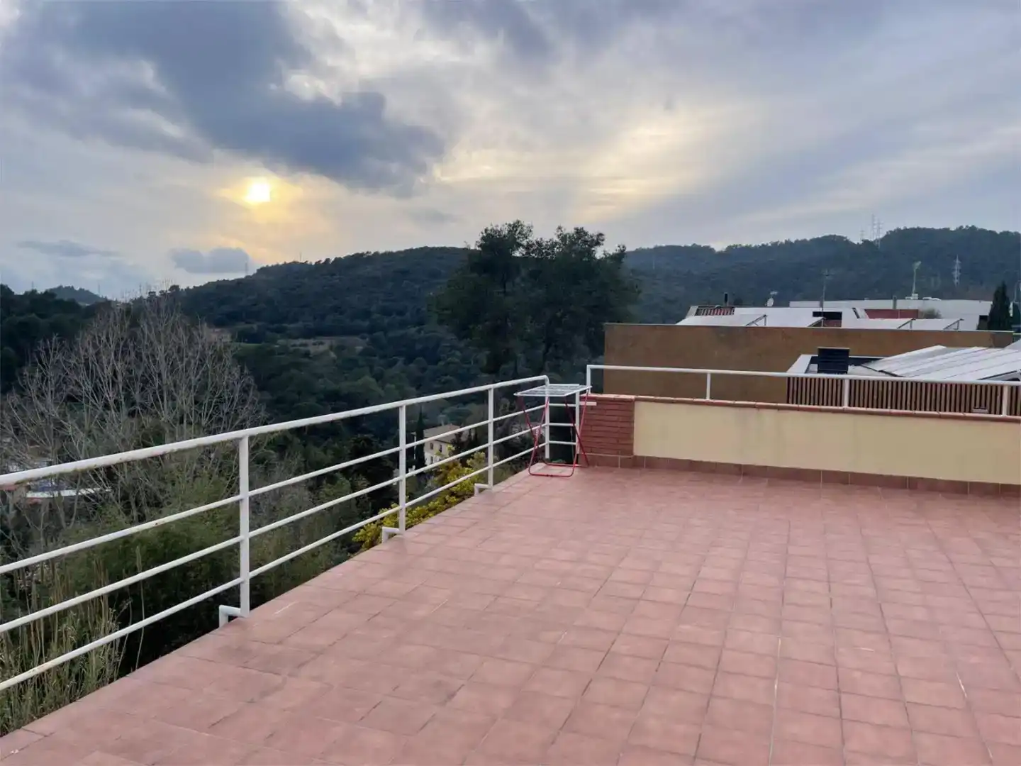 Terrassa de Casa o xalet per a compartir en Barcelona amb Aire condicionat, Jardí privat i Parquet