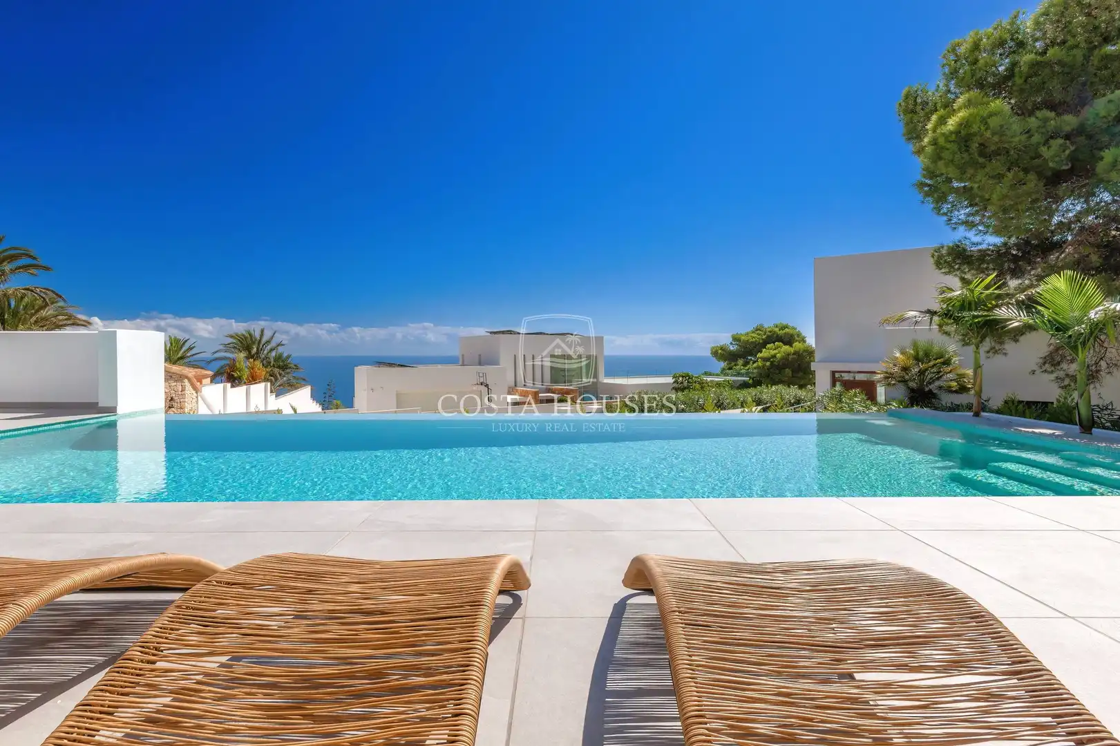 Exterior view of Houses for sale in Jávea / Xàbia  with Air Conditioner, Private garden and Terrace