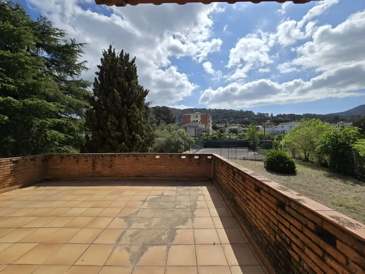 Terrassa de Finca rústica en venda en La Roca del Vallès amb Terrassa i Balcó