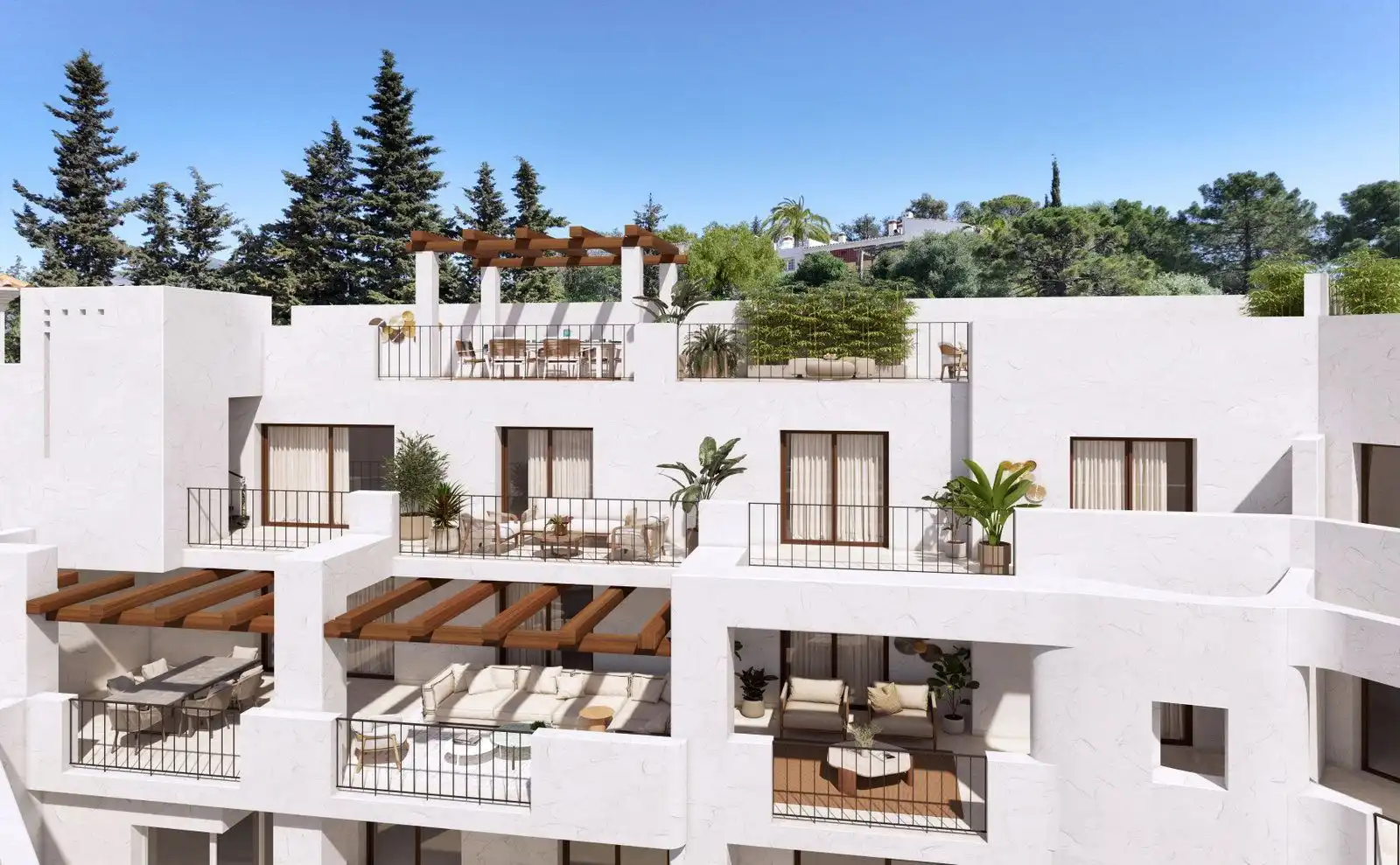 Apartamento con piscina en venta en Benahavís pueblo, imagen 4