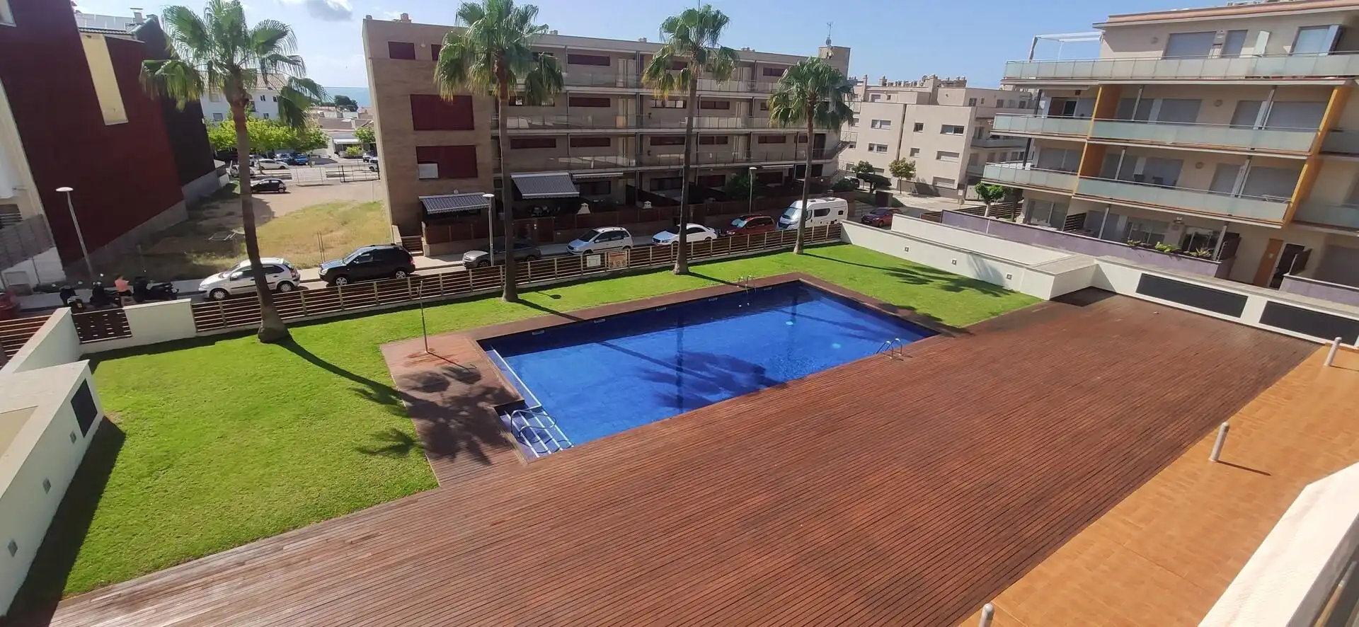 Swimming pool of Flat for rent in La Ràpita  with Terrace and Furnished