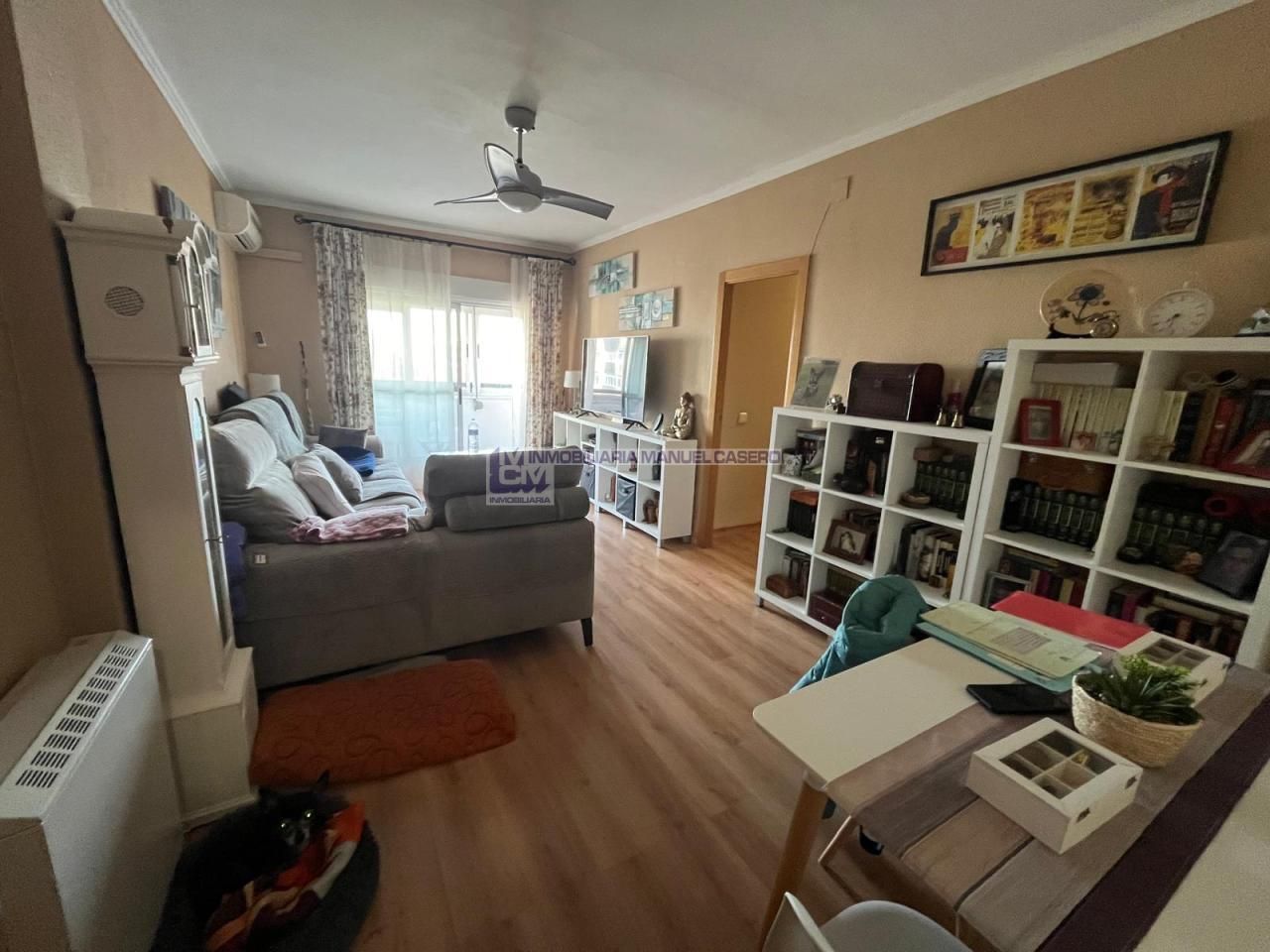 Living room of Flat for sale in Cáceres Capital  with Air Conditioner, Heating and Terrace