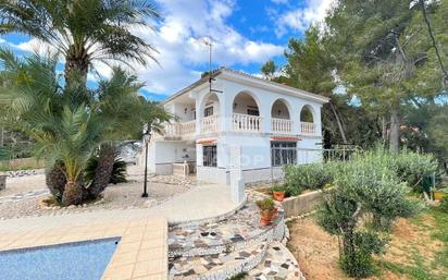 Exterior view of House or chalet for sale in Carcaixent  with Air Conditioner, Terrace and Swimming Pool