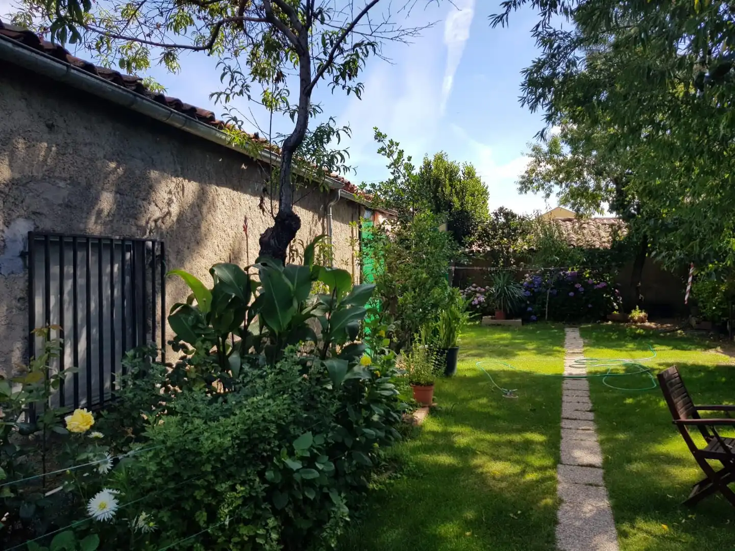 Jardí de Casa o xalet en venda en Aldehuela de Yeltes amb Calefacció, Moblat i Forn
