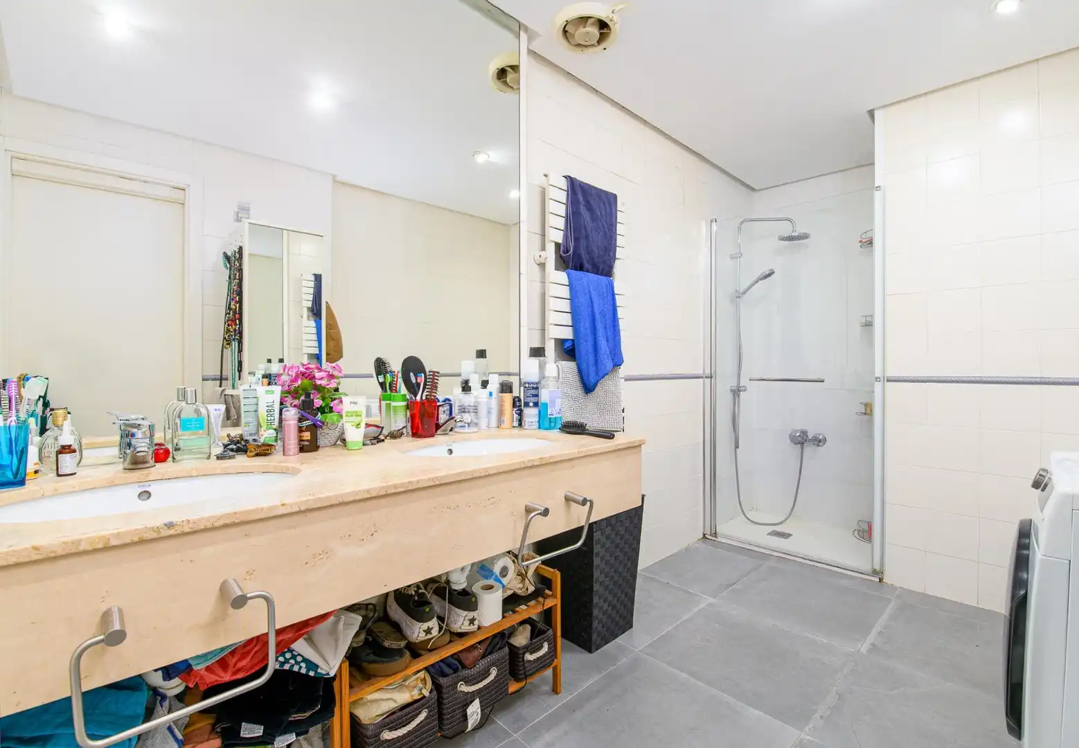 Baño de Dúplex en venta en  Palma de Mallorca con Aire acondicionado, Calefacción y Jardín privado