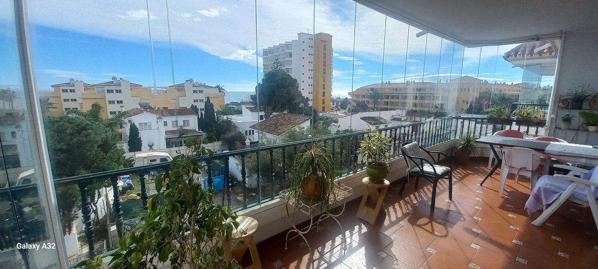 Außenansicht von Wohnungen zum Verkauf in Mijas mit Klimaanlage, Heizung und Terrasse