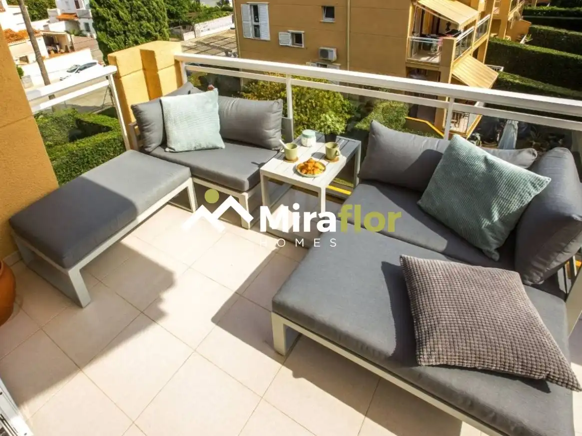 Terraza de Apartamento en venta en Dénia con Aire acondicionado, Terraza y Amueblado