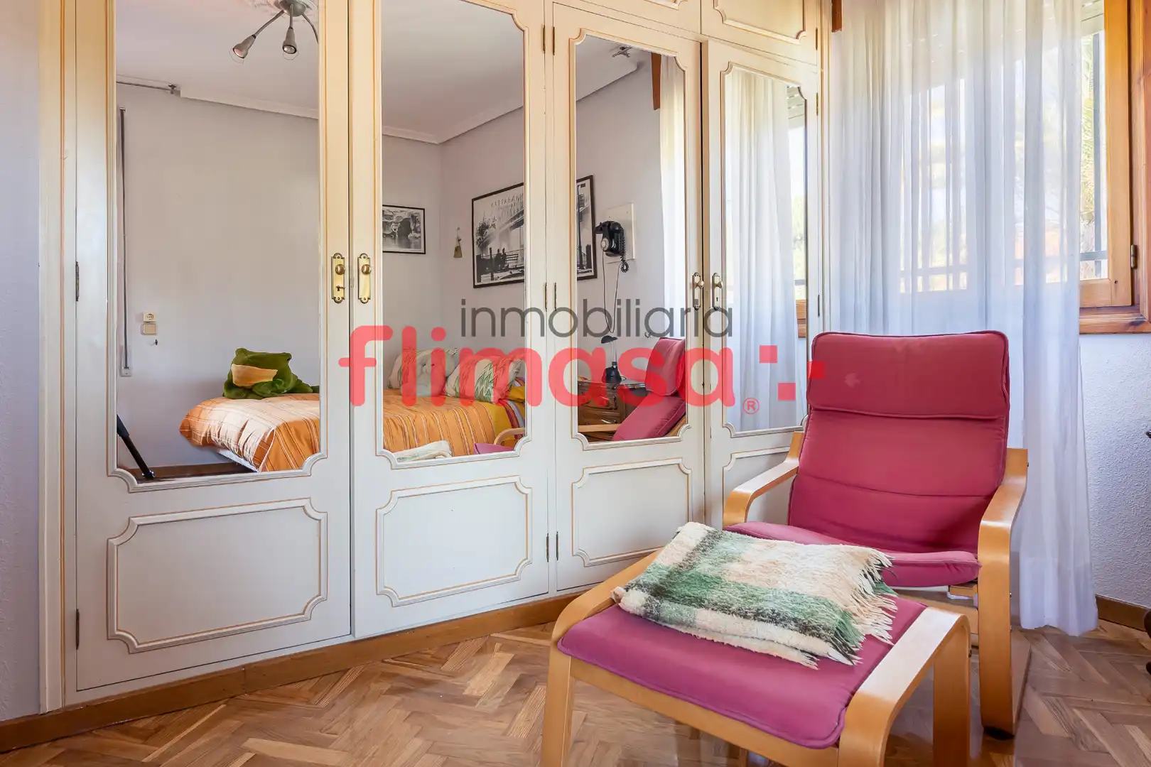 Bedroom of Houses for sale in Villaviciosa de Odón  with Heating, Private garden and Terrace