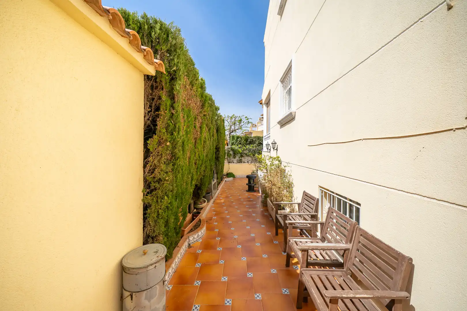 Terraza de Casa adosada en venta en Guardamar del Segura con Aire acondicionado, Jardín privado y Terraza