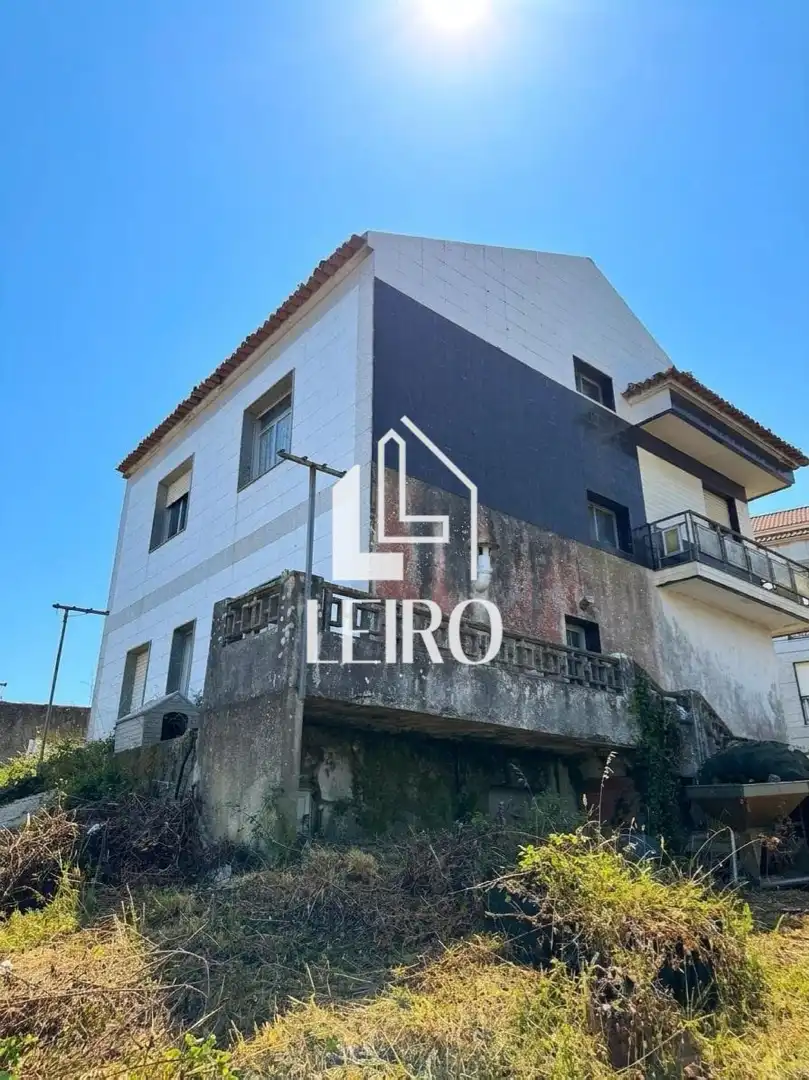 Vista exterior de Casa o chalet en venta en A Illa de Arousa  con Jardín privado