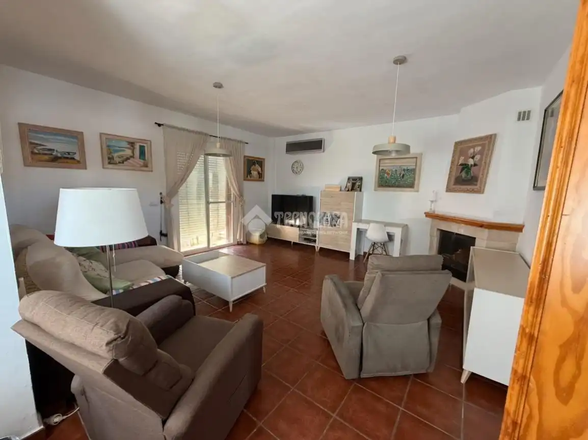 Sala de estar de Casa o chalet en venta en Málaga con Aire acondicionado, Piscina y Domótica