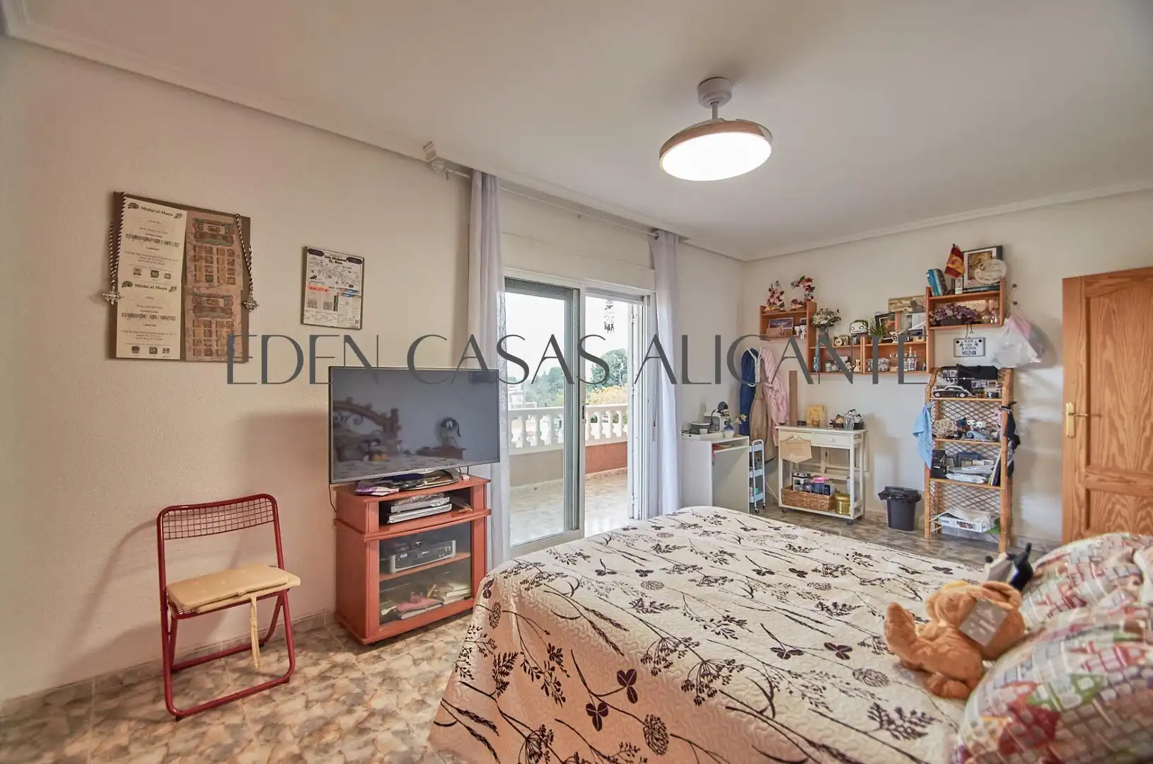 Habitación de Casa o chalet en venta en Mutxamel con Aire acondicionado, Jardín privado y Terraza