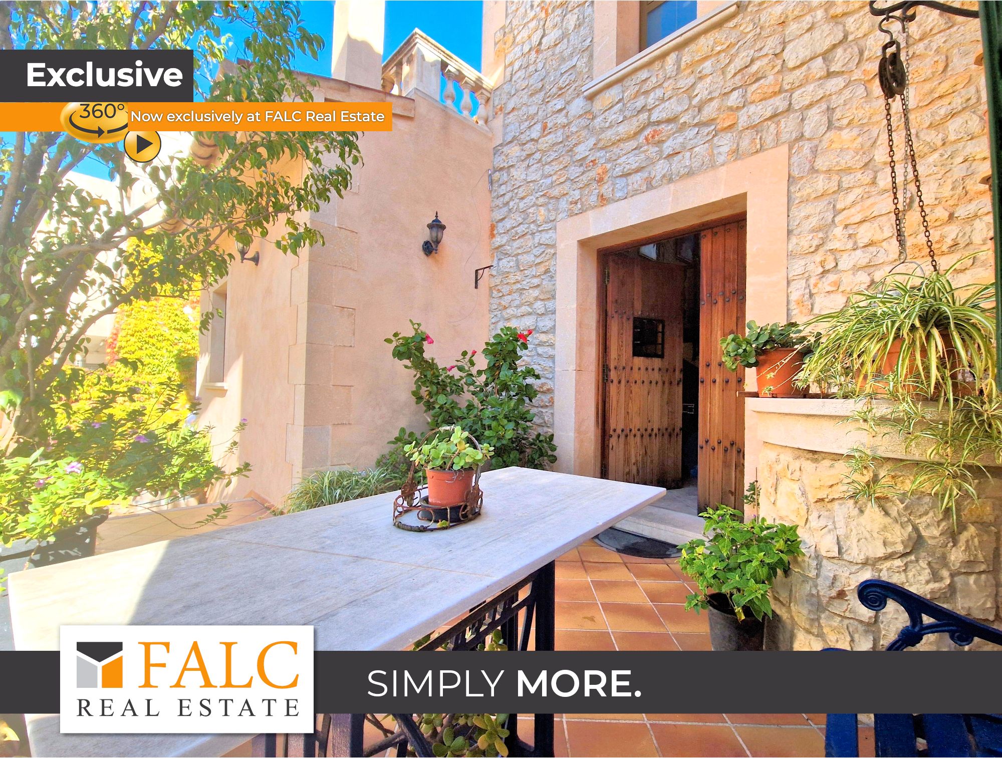 Exterior view of House or chalet to rent in Binissalem  with Private garden