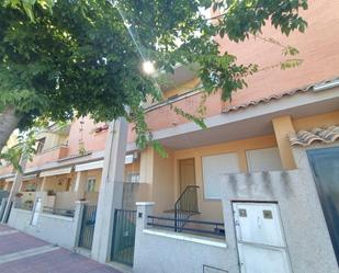 Exterior view of Single-family semi-detached for sale in  Murcia Capital  with Air Conditioner, Terrace and Storage room