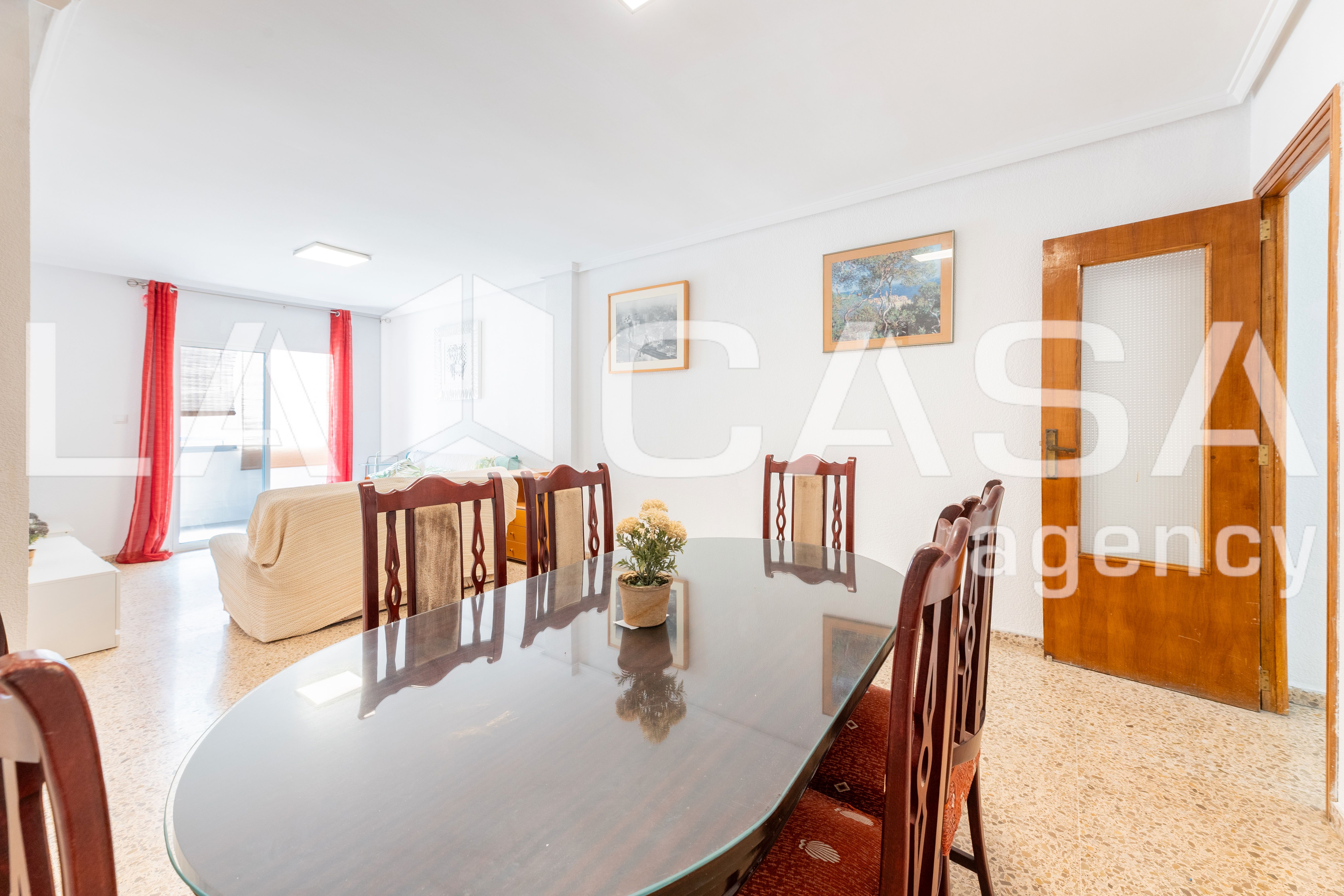 Dining room of Flat for sale in  Valencia Capital  with Balcony