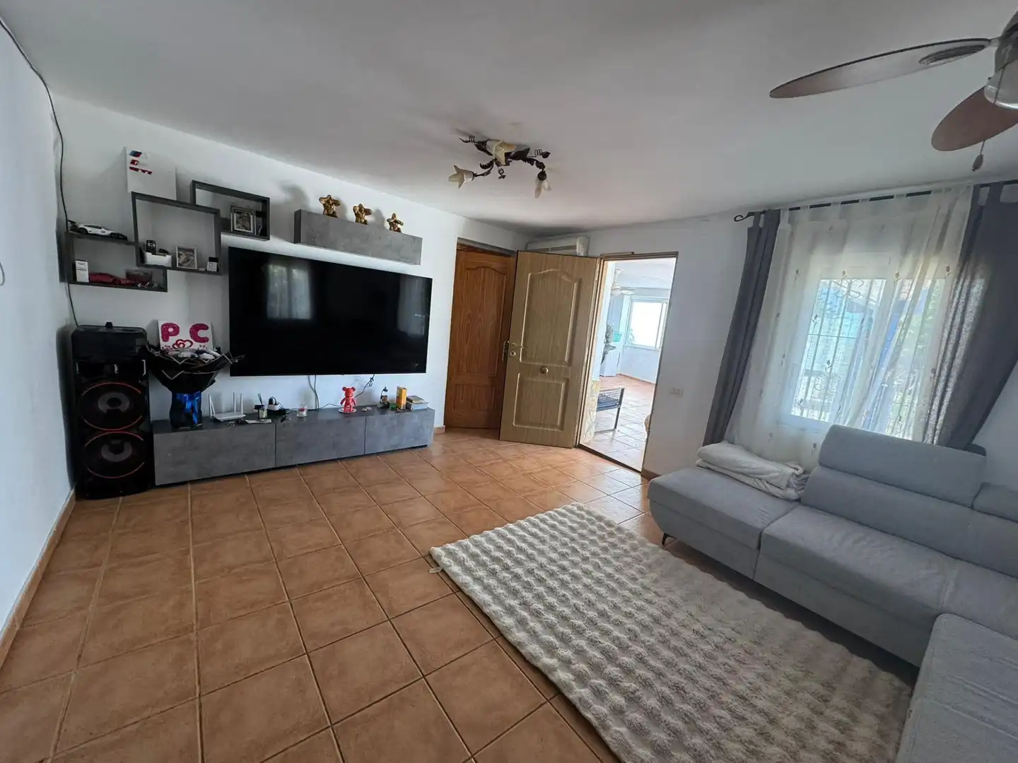 Living room of Country homes for rent in Sant Joan de Moró  with Air Conditioner, Private garden and Furnished