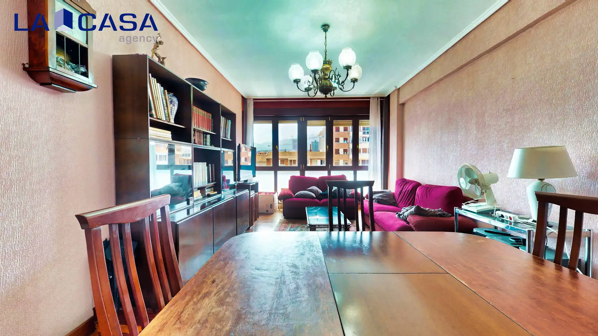 Sala de estar de Piso en venta en Bilbao  con Balcón