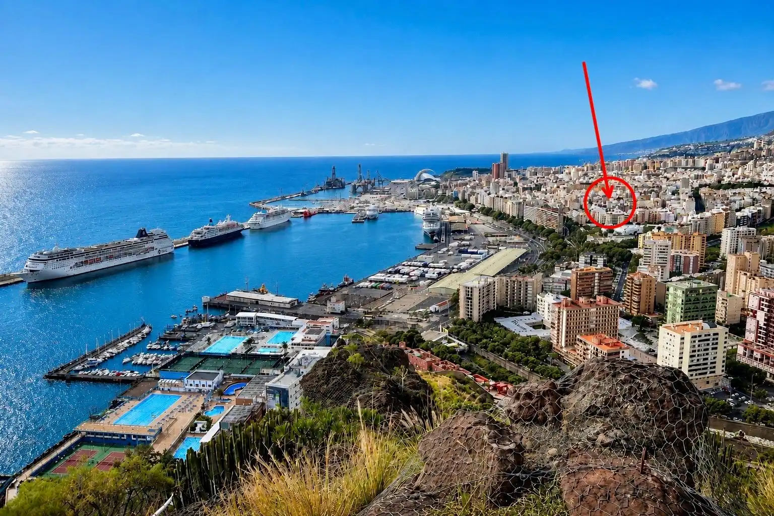 Vista exterior de Pis en venda en Santa Cruz de Tenerife