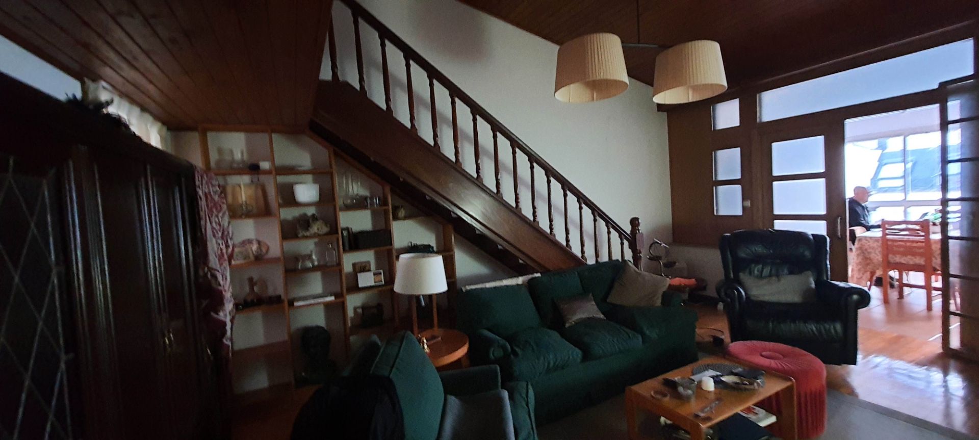 Living room of Flat for sale in Carballo  with Heating and Furnished