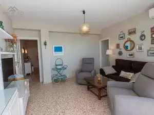 Living room of Flat for rent in Almuñécar  with Air Conditioner, Terrace and Furnished